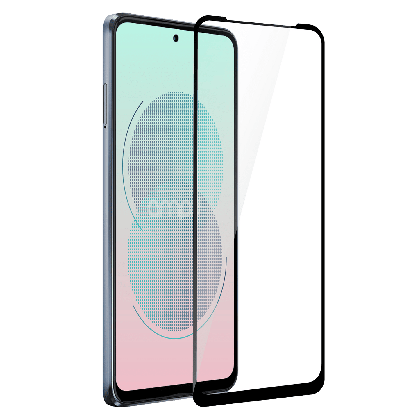 AMPD 3d Full Faced Impact Glass Screen Protector With Black Border For Motorola Moto G Stylus 5g (2023) / Moto G Stylus (2023) for Motorola Moto G Stylus 5g (2023) / Moto G Stylus (2023) Screen Protector - Clear