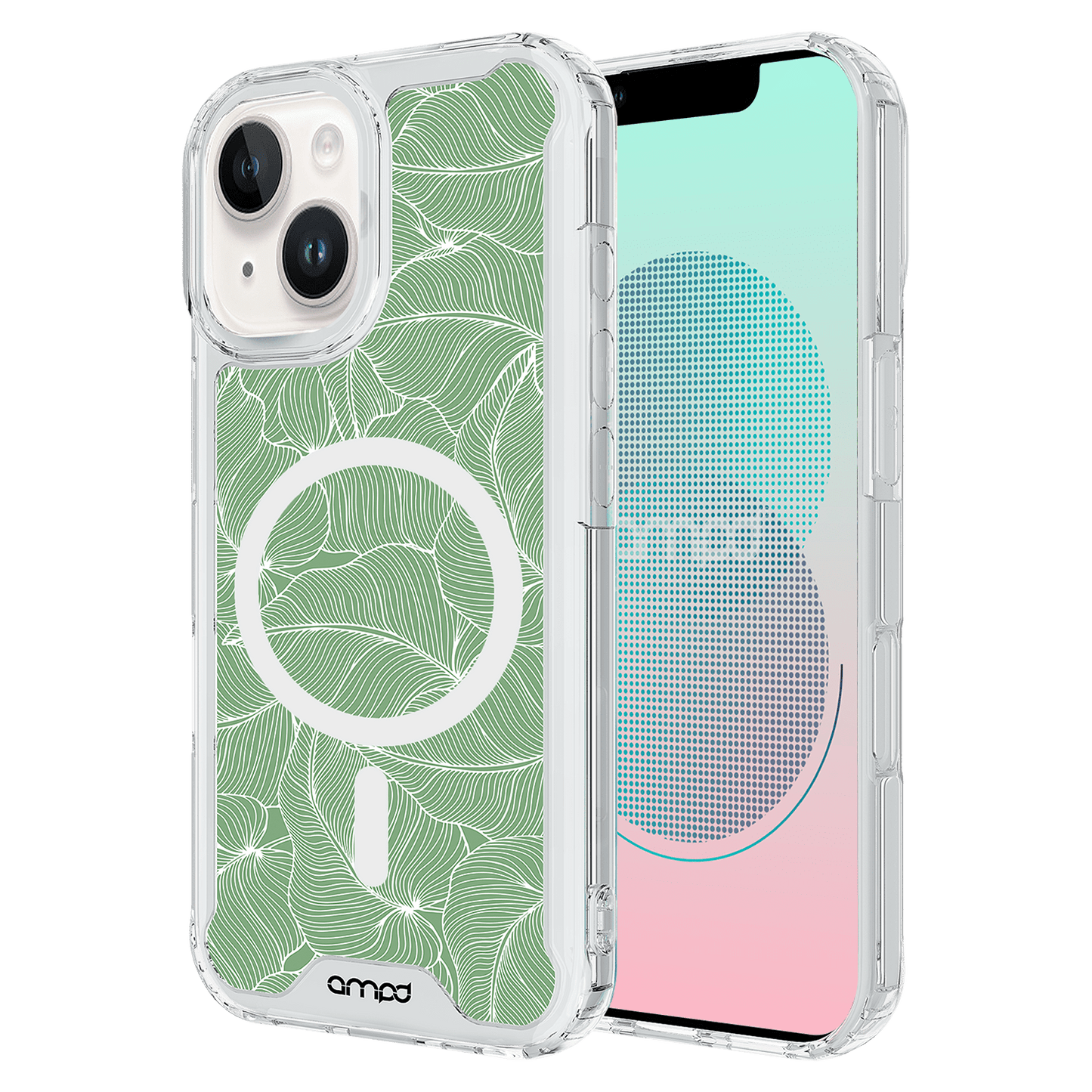 AMPD Hd Print Magsafe Case For Apple Iphone 13 Slim Phone Case - Multi-color