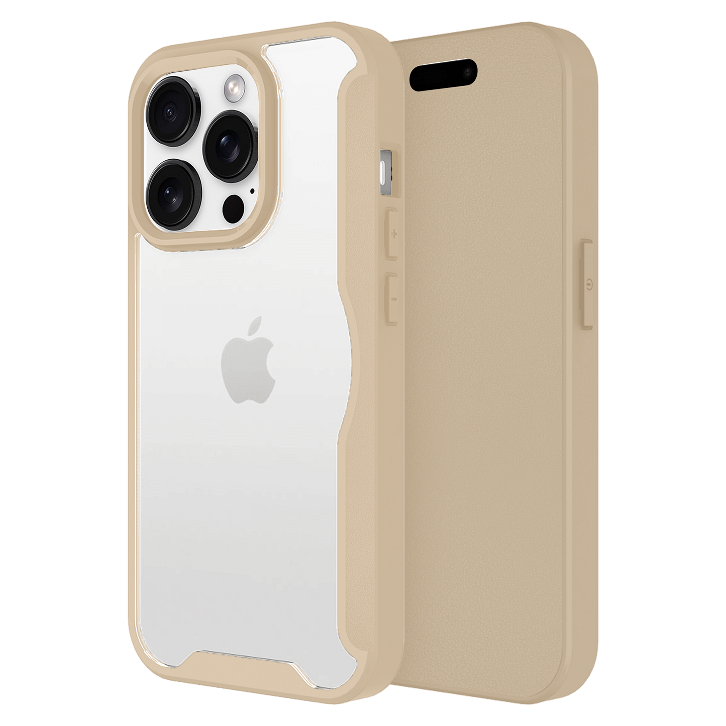 AMPD Tpu / Acrylic Wallet Flip Magsafe Case For Apple Iphone 16 Pro Max for Apple Iphone 16 Pro Max Phone Case - Brown