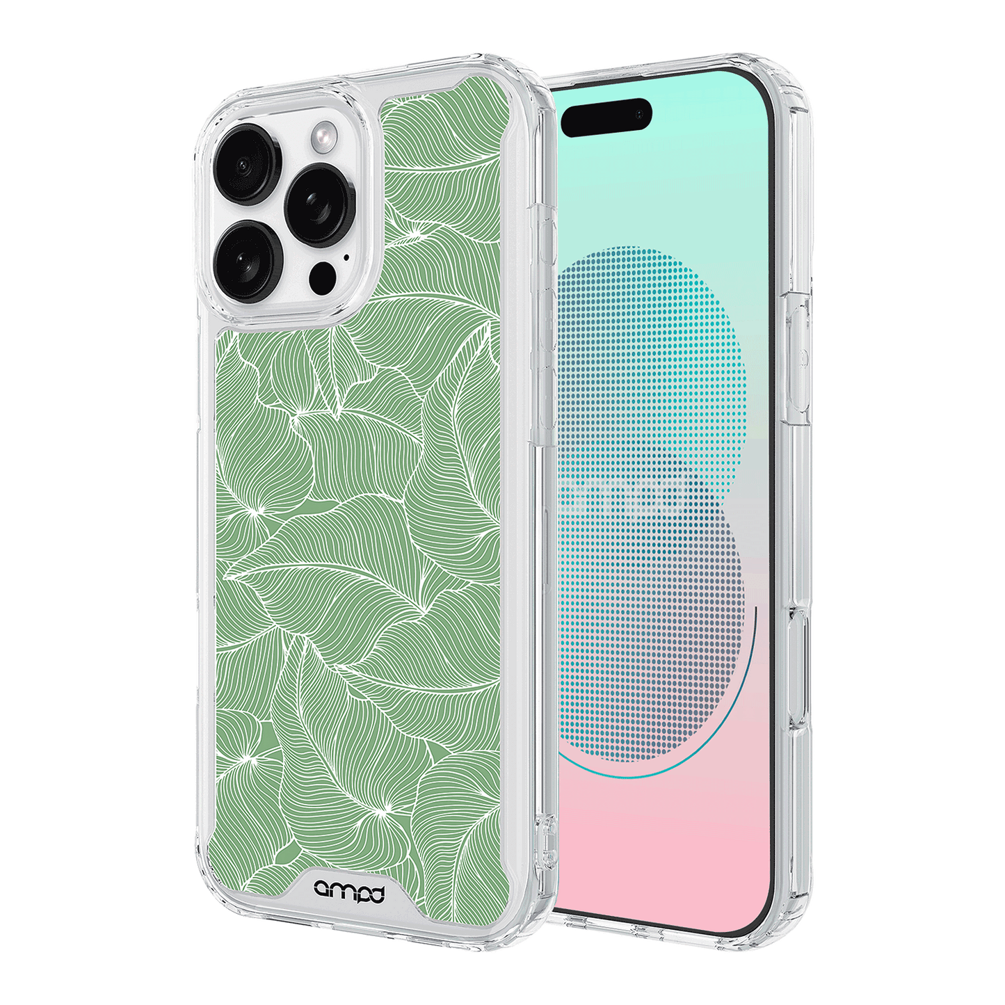 AMPD Tpu / Acrylic Hd Print Magsafe Case For Apple Iphone 16 Pro Slim Phone Case - Brown