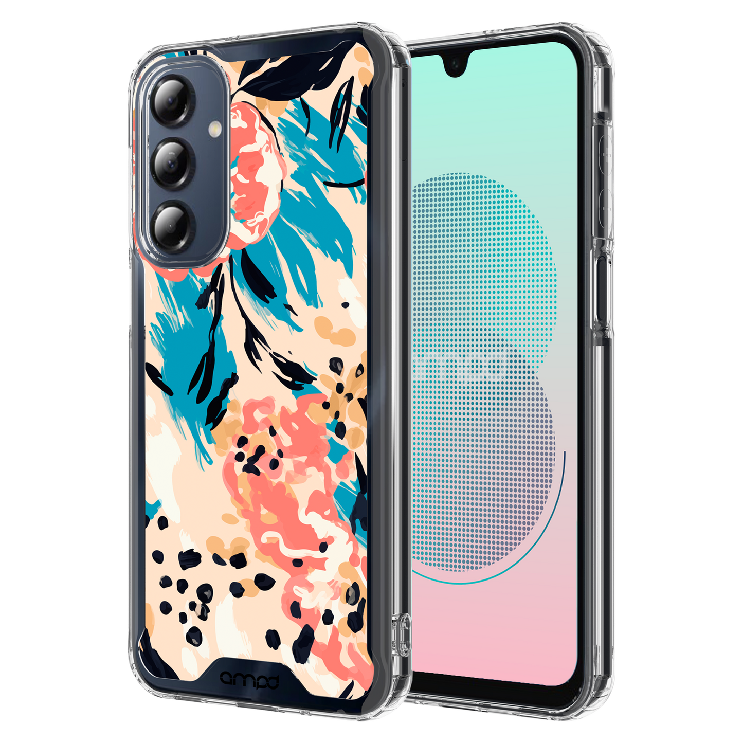 AMPD Tpu  /  Acrylic Hd Print Crystal Clear Case For Samsung Galaxy A16 5g Slim Phone Case - Blue