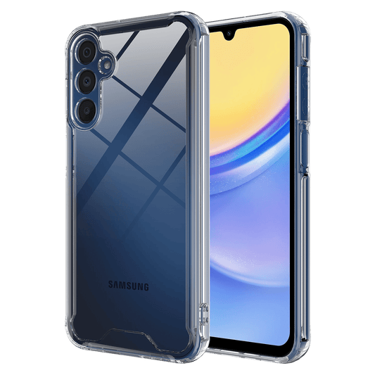 AMPD Tpu / Acrylic Crystal Clear Case For Samsung Galaxy A25 5g Slim Phone Case - Clear