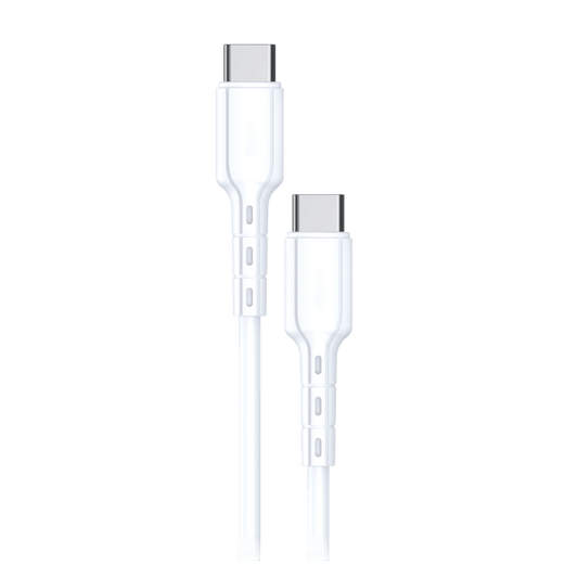 AMPD Type C To Type C Usb Cable 3ft USB-C 3ft Charging Cable - White
