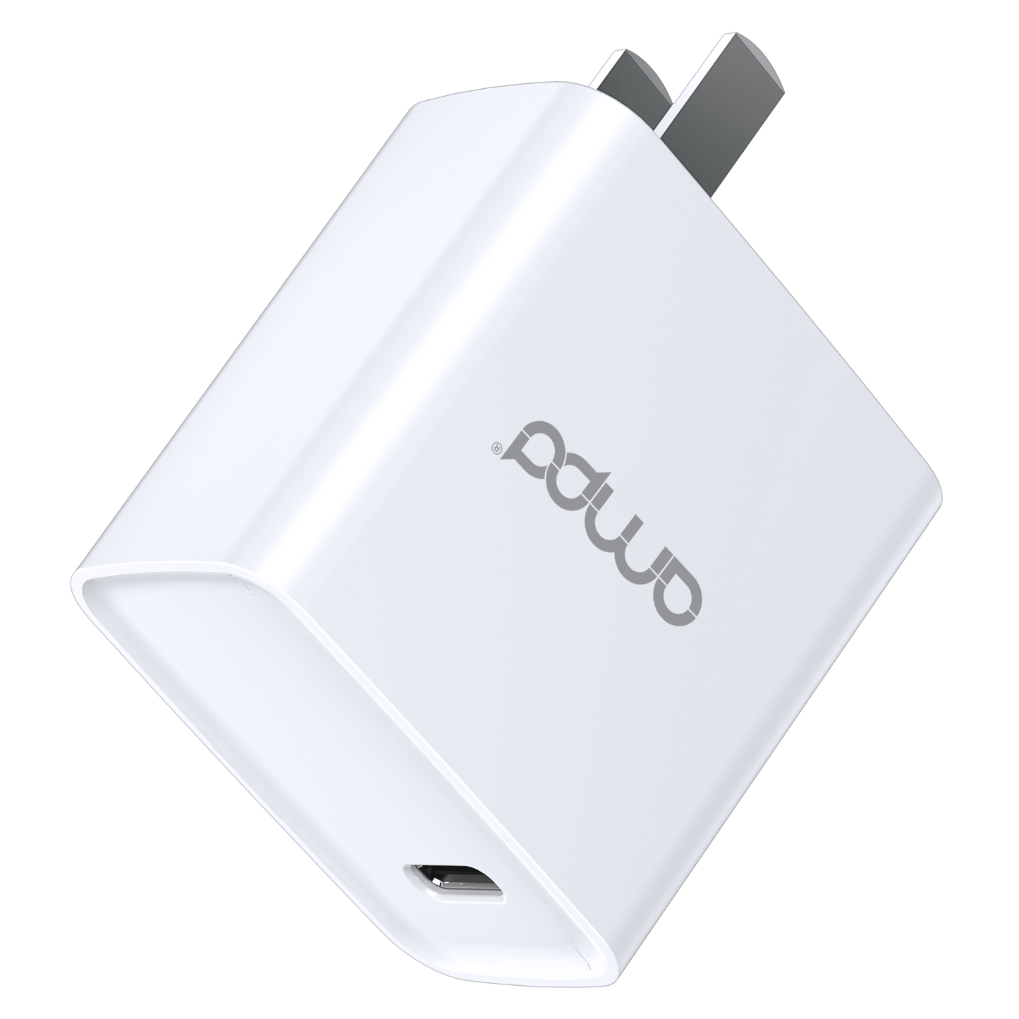 AMPD Volt Plus Pd Fast Charge Type C Wall Charger 20w Wall Charger - White