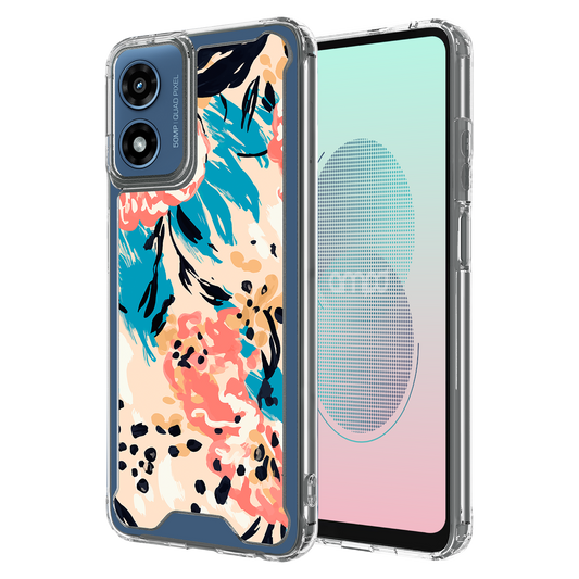 AMPD Tpu / Acrylic Hd Print Case For Motorola Moto G Stylus 5g (2024) Slim Phone Case - Blue