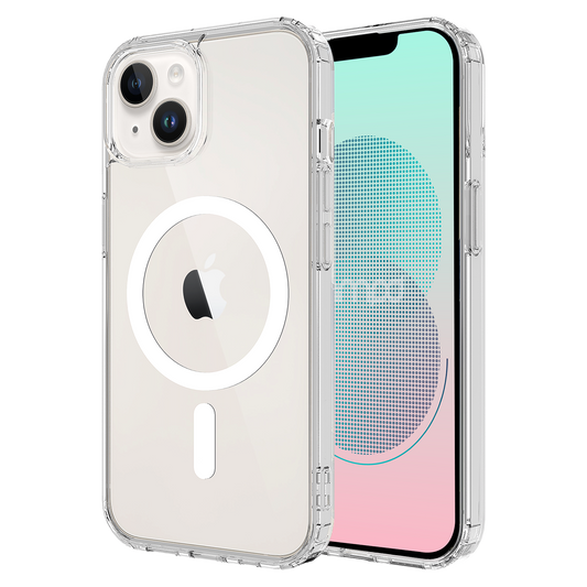 AMPD Tpu / Acrylic Crystal Clear Magsafe Case For Apple Iphone 13 Slim Phone Case - Clear