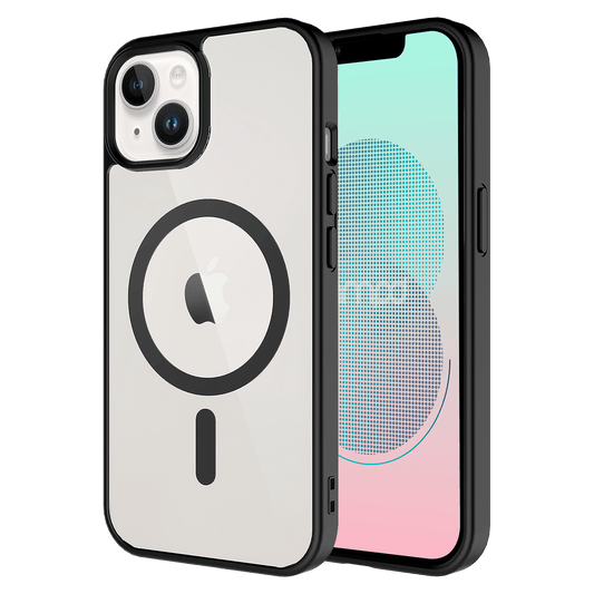 AMPD Tpu / Acrylic Bumper Case For Apple Iphone 13 Slim Phone Case - Black