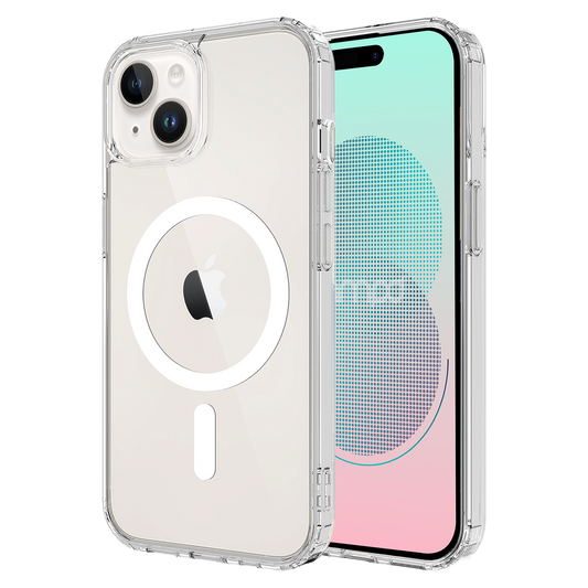 AMPD Tpu / Acrylic Crystal Clear Magsafe Case For Apple Iphone 14 Slim Phone Case - Clear