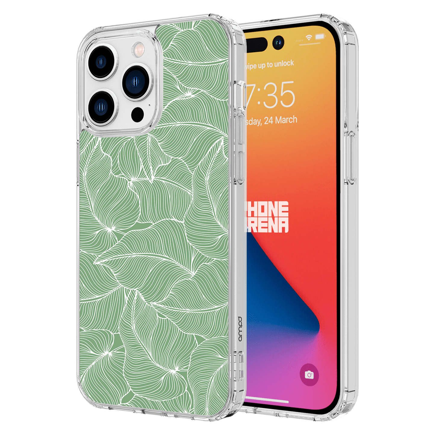 AMPD Tpu / Acrylic Hd Print Magsafe Case For Apple Iphone 15 Pro Max Slim Phone Case - Multi-color