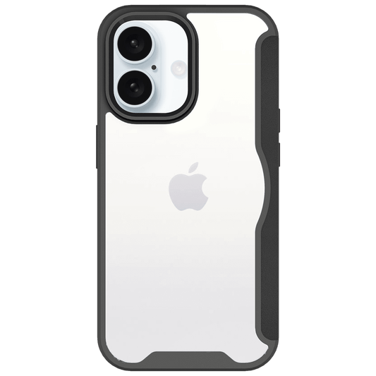 AMPD Tpu  /  Acrylic Wallet Flip Magsafe Case For Apple Iphone 16 for Apple Iphone 16  Phone Case - Black