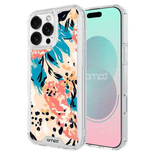 AMPD Tpu  /  Acrylic Hd Print Magsafe Case For Apple Iphone 16 Pro Max Slim Phone Case - Blue