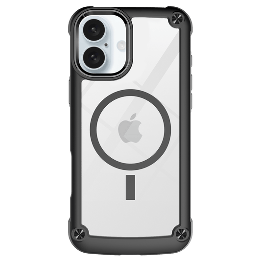 AMPD Durabump Magsafe Case For Apple Iphone 16 Plus Slim Phone Case - Black