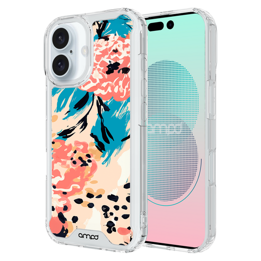 AMPD Tpu  /  Acrylic Hd Print Magsafe Case For Apple Iphone 16 Plus Slim Phone Case - Blue