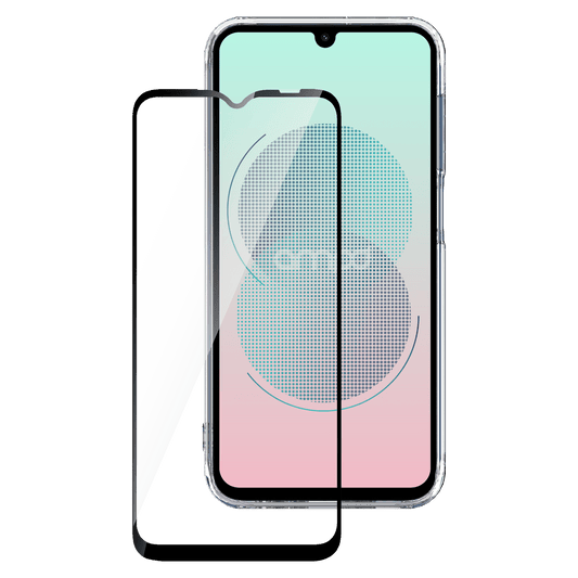 AMPD 3d Full Faced High Impact Tempered Glass Screen Protector For Samsung Galaxy S24 Fe for Samsung Galaxy S24 Fe  Screen Protector - Clear