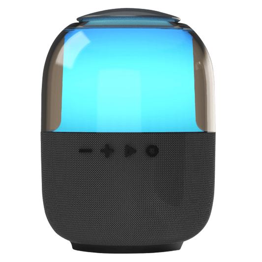 Sway Minioke Led Go Bluetooth Karaoke Speaker Bluetooth Karaoke Portable Speaker - Black