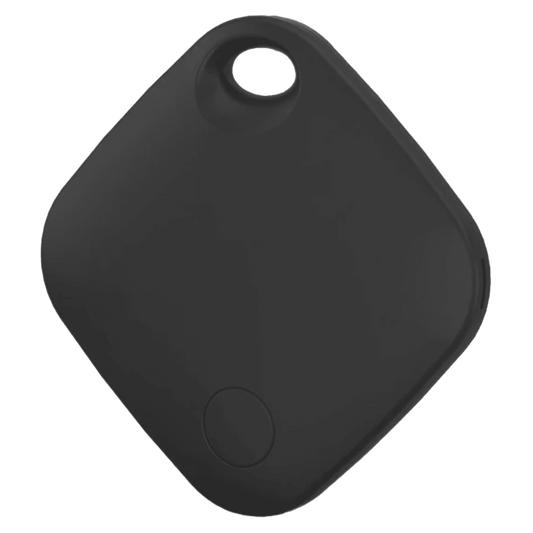 Sway Findr Tag Mfi Tracker With Silicone Cover And Hook/holder For Apple Devices Bluetooth Tracker - Black